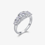 Five-Stone Moissanite Anniversary Band