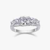 Five-Stone Moissanite Anniversary Band