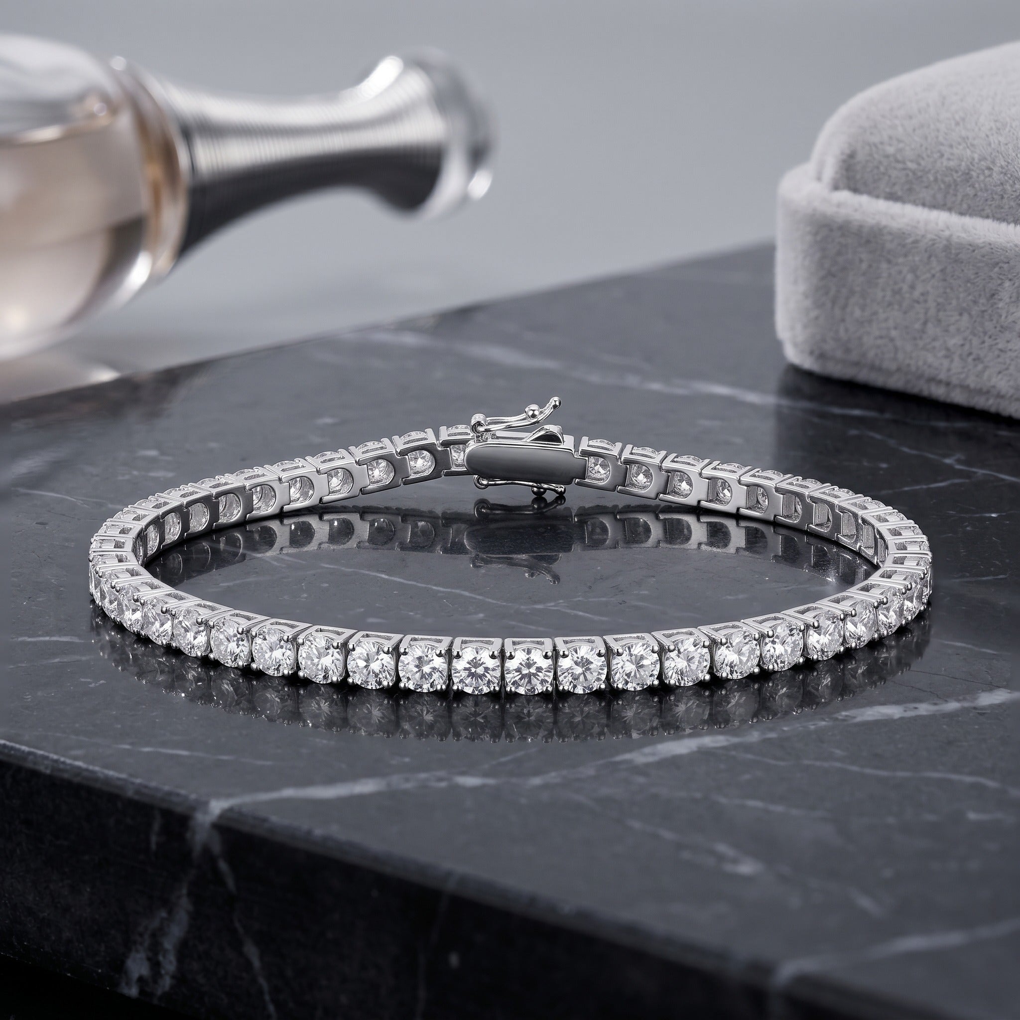 Classic Moissanite Tennis Bracelet